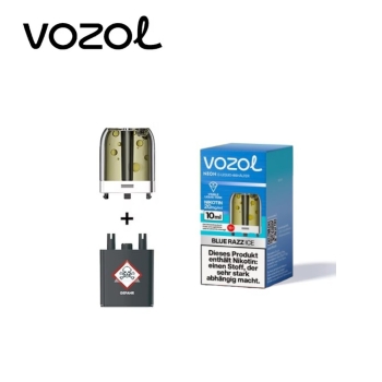 Vozol Neon Plug Max - Blue Razz Ice - Pod 20mg